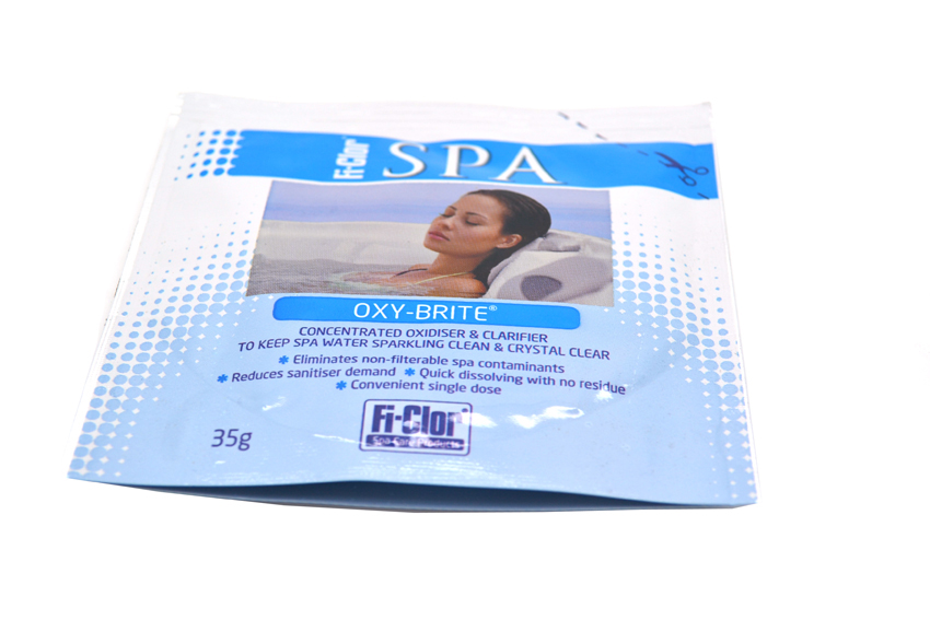 Fi-Clor Oxy-Brite 35g Spa water oxidiser and clarifier 