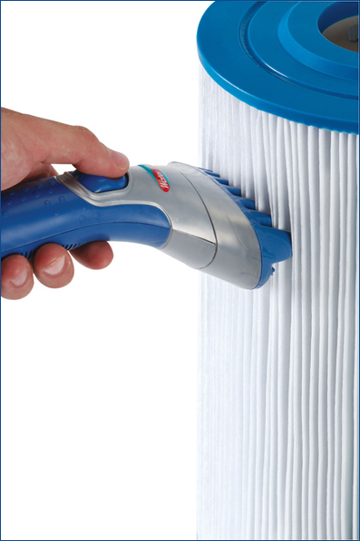 hot tub filter cleaner