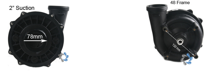 Waterway hot tub pump