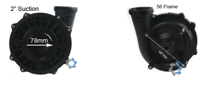 Waterway hot tub pump