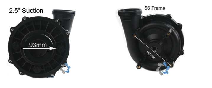 Waterway hot tub pump