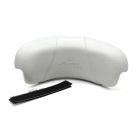 Curved Corner Pillow - Silver