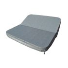 75.5 x 66 inch (12 Radius) Hot Tub Cover - Grey