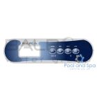Balboa TP400 Overlay, 4 Button 1 Pump