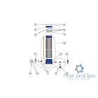 Astral Pool Chlorine And Bromine Feeders (Off-Line) Spare Parts