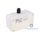 HydroAir Pneumatic control box, 1 function, white ABS box