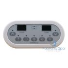 HydroAir Touch panel System 500 Digital, white ABS