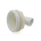 Waterway Threaded Whirlpool Jet Body Assembly with Flat Gasket