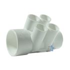 Waterway 2"male/female inlets with 4 3/4"female outlets