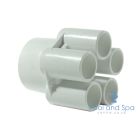 Waterway 1 x 2"female inlets with 5 x 3/4"female outlets
