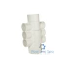 Waterway 2"male/female inlets with x 6 x 1" ports