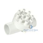 Waterway 2 x 1"female inlets with10 x 3/8" Barb outlets