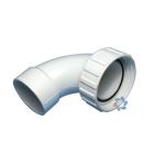Waterway 2″ Pump Union Nut with 2″ S Sweep Elbow – 90° Tailpiece