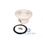 Certikin Liner Main Drain with Flat grille - White
