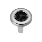 LVJ Crystal Series Jet - 3.5" Twin Rotary Jet, Chrome