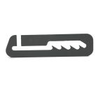 DIMENSION ONE SPAS® Neckflex Pillow Rail - dark grey
