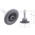 Pentair 3" Cyclone Micro Jet, Adj Swirl, Grey