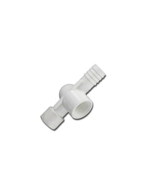 DIMENSION ONE SPAS® Sensor Tee 3/4" Barb x 1/2" Slip ('98 Ultra Pure)