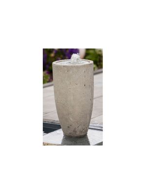 Heissner Grey Vase with LED
