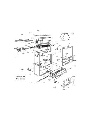 Certikin Spare Parts for 055 Gas Heater & Easiheat