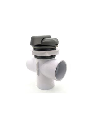 Waterway Scalloped Divertor Valve with 1 x 2" Vertical inlet & 2 x 2" outlets