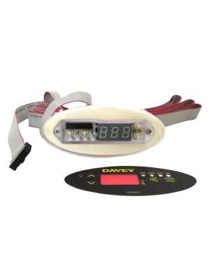 SpaQuip / Davey Spa Power Topside SP600 Control panel with overlay