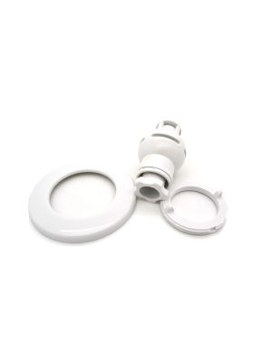 HydroAir Freedom adjustable kit, @89.7mm, white ABS