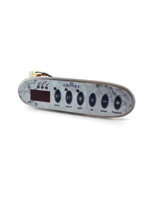 DIMENSION ONE SPAS® @Home Upper Control Panel - 6 button