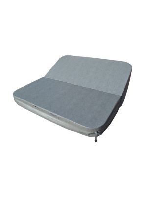 75.5 x 66 inch (12 Radius) Hot Tub Cover - Grey