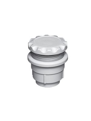 Gunite Air Button (top flow) - white