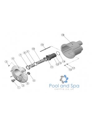 Certikin Spare Parts For Counter Current Unit For Concrete Pools