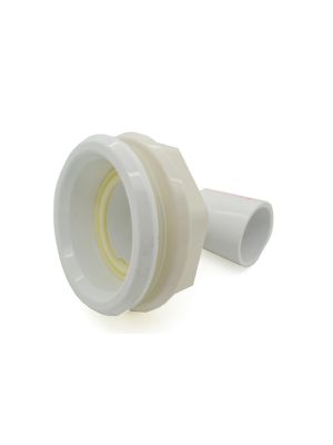 Waterway Threaded Whirlpool Jet Body Assembly with Flat Gasket