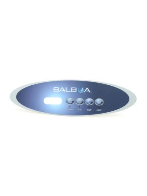 Balboa VL260 Overlay, 4 button 1p & air