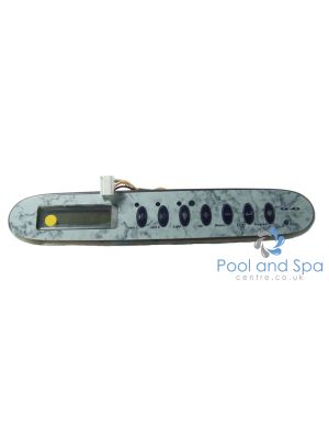 DIMENSION ONE SPAS® Upper Control Panel - 01560-310 - 7 button