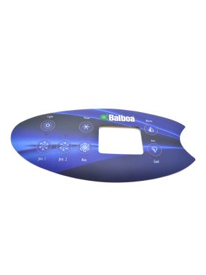 Balboa VL702S Overlay, 7 button 2p & aux