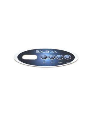Balboa ML200 Overlay, 4 button 1p + aux