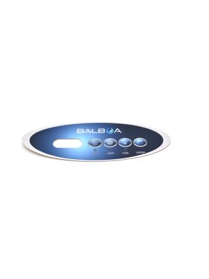 Balboa VL240 Overlay, 4 button 1p