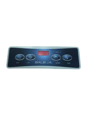 Balboa VL403 Overlay, 4 button 1p