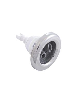 Waterway 3-3/8" Poly Storm Twin Rotational Jet - Stainless Steel - Threaded