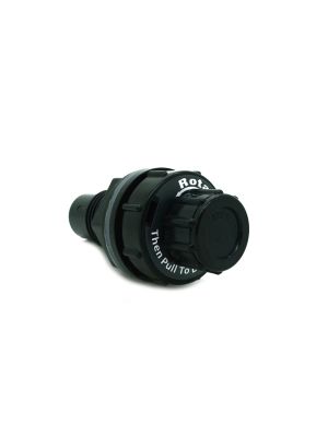Drain 3/4" Valve Black Smooth Barb