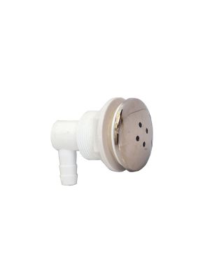 LVJ INOX 1 inch Air Jet Chrome - 4 Holes