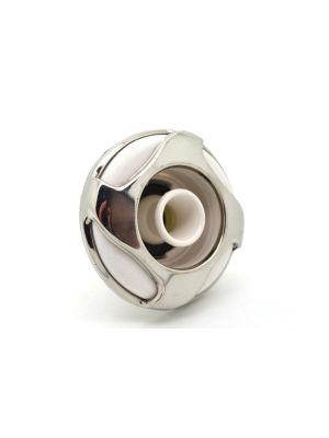 Waterway Poly Storm Jet Directional Reverse Swirl white/SS