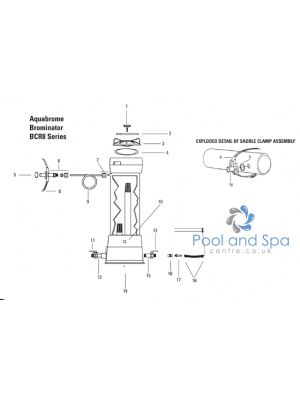 Certikin Spare Parts for Aquabrome Brominator