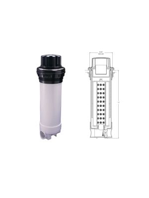 Waterway Teleweir Canister 50 Sq.ft 2"