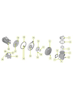 Starite Spare Parts for 5P2R Pumps