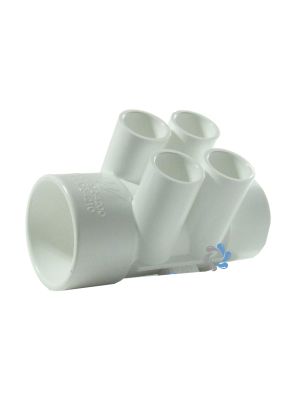 Waterway 2"male/female inlets with 4 3/4"female outlets