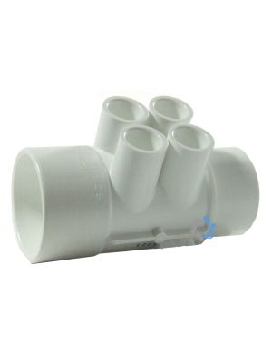 Waterway 2"female/male inlets with 4  x 1/2"female outlets