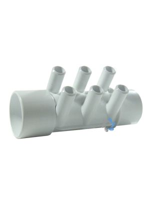 Waterway 2"male/female inlets with 6 x  3/4" smooth outlets