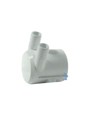 Waterway 1 x 2"female inlet + Dead End with 2 x 3/4" barbs