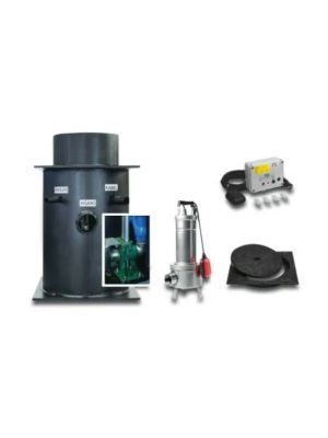 DAB Assembled pump sump PE 5,13A 230VAC black type PE612 Complete
